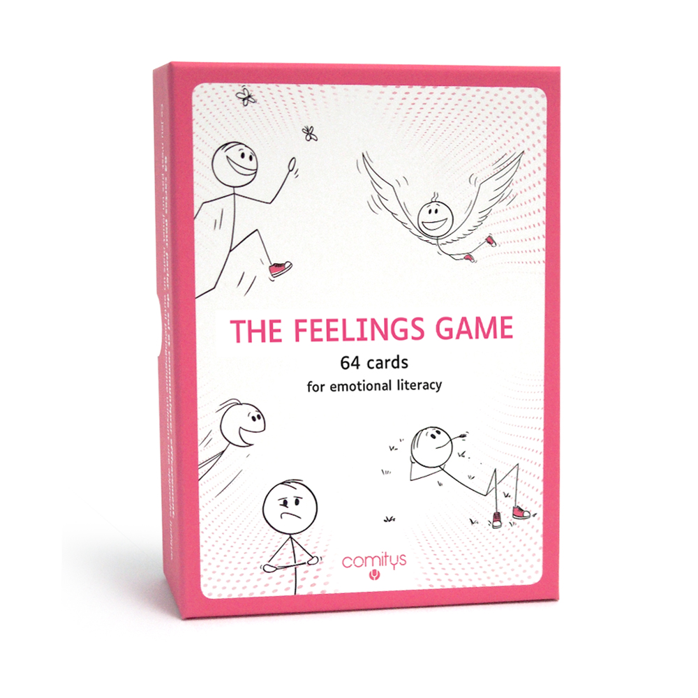 Feelings game Comitys flashcards