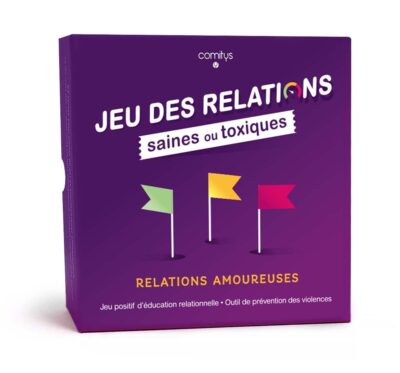 Jeu des relations saines ou toxiques sur les relations amoureuses de Comitys